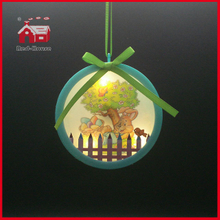 Hanging Decoration Colorful LED Decoration Christmas Crafts LED Christmas Decoration 