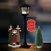 Red House Mini Table Lamp Christmas Lamp Snowing Lamp Christmas Decoration Supplies