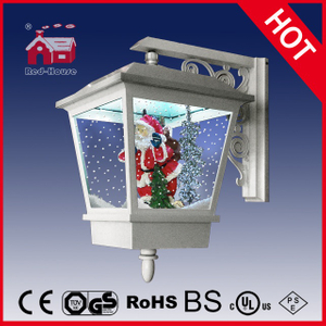 (LW40045D-W) White Wall Lamp with Snow Flakes and LED for Christmas