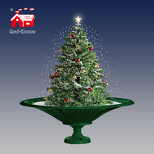(GP075TS-G) Christmas Tree Lighting with Falling Snows for Indoor Decorations
