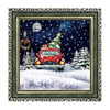 (WP038S1-WSW) Snowing Wall Art Christmas Gifts with Different Designs Inside and Music for House Decorating