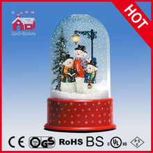 (P23036-3S2) Snowmen Family Christmas Gift with Transparent Case