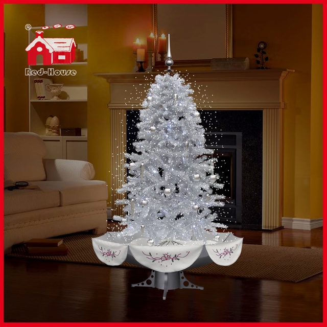 (40110U170-SS) New Style Snowing Christmas Tree with Music and LED Lights