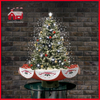(18030U075-RS) Indoor Christmas Tree Top Star Colorful Ornaments Decoration