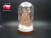 Christmas Decorative Snow Flake Glass Dome with Laser Cut Christmas Scene And Mini Led Street Light As Led Home Decoration From Christmas Decoration Supplies