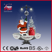(40110U170-ST3-SS) Snowing Christmas Decorations with Umbrella Base