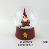 Christmas Water Globe with Resin Base