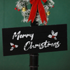 Outdoor Decorative Streetlamp for Christmas with Snowflakes and Music