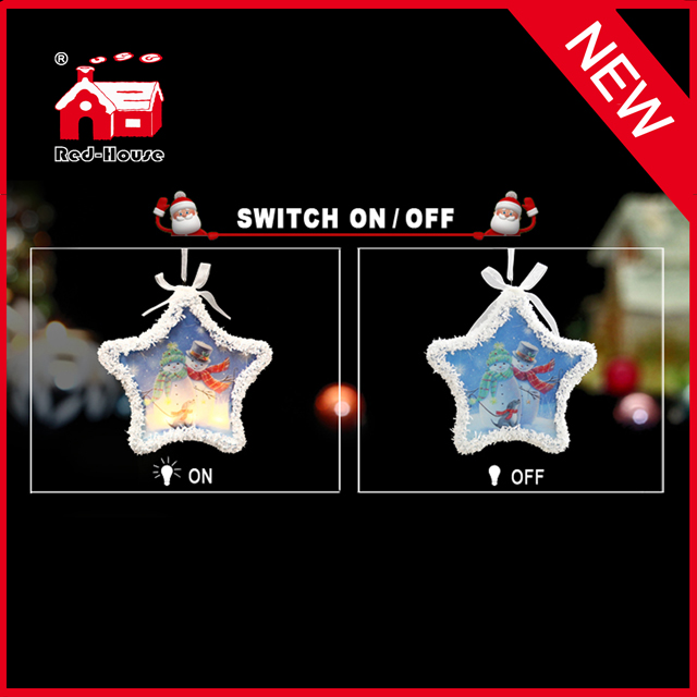  Decorative LED Holiday Motif Star Lights for Christmas Tree