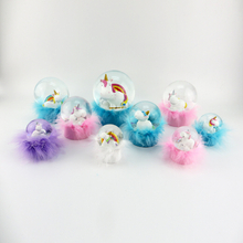 Kid Gift Water Snow Globe with Unicorn inside