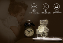 Wireless Charger LED Desk Lamp Charging Dimmable Eye-friendly Table Lamp with Touch Control