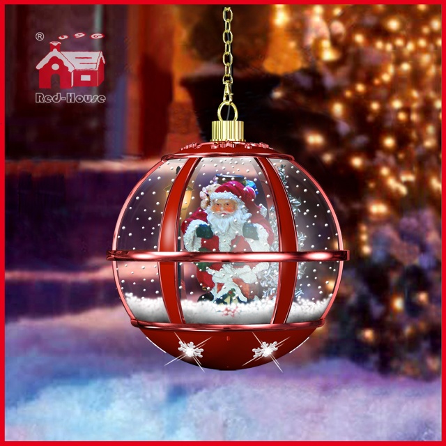 (LH30033C-RR11) Colorful Indoor Christmas Hanging Lamp Santa Claus LED Lights